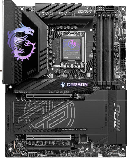 MSI MPG Z890 CARBON WIFI LGA 1851 Gaming Motherboard