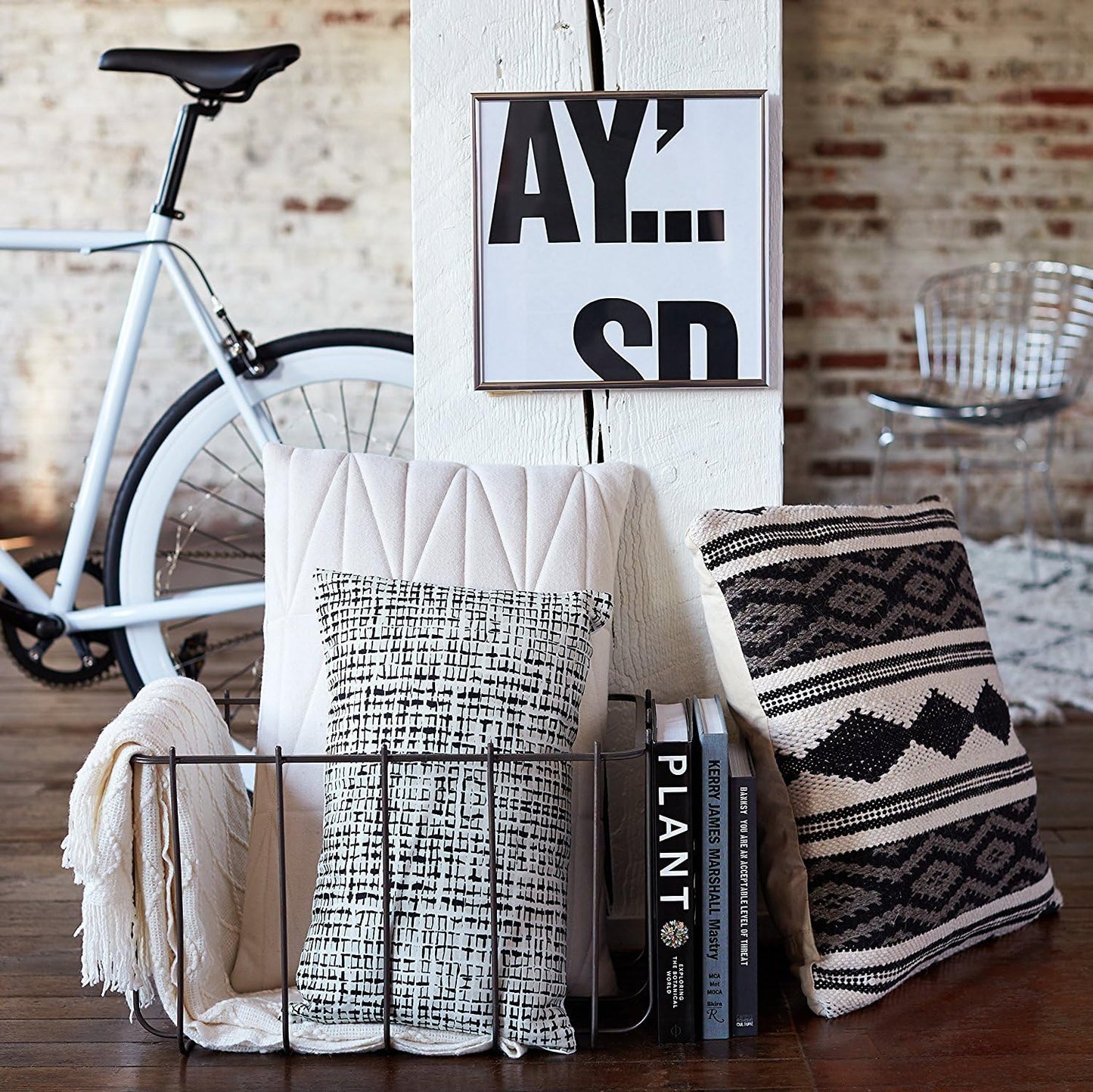 Westcott 15860 LetterCraft 6-Inch Removable Vinyl Letters - Black