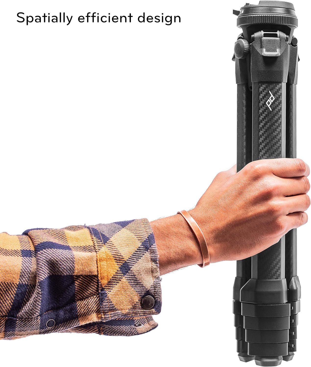 Peak Design TT-CB-5-150-CF-1 Travel Tripod Carbon Fiber Compact