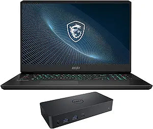 MSI Vector7612298-4061-32675 i7-12700H RTX 3070 Ti 64GB RAM 2TB SSD Gaming Laptop