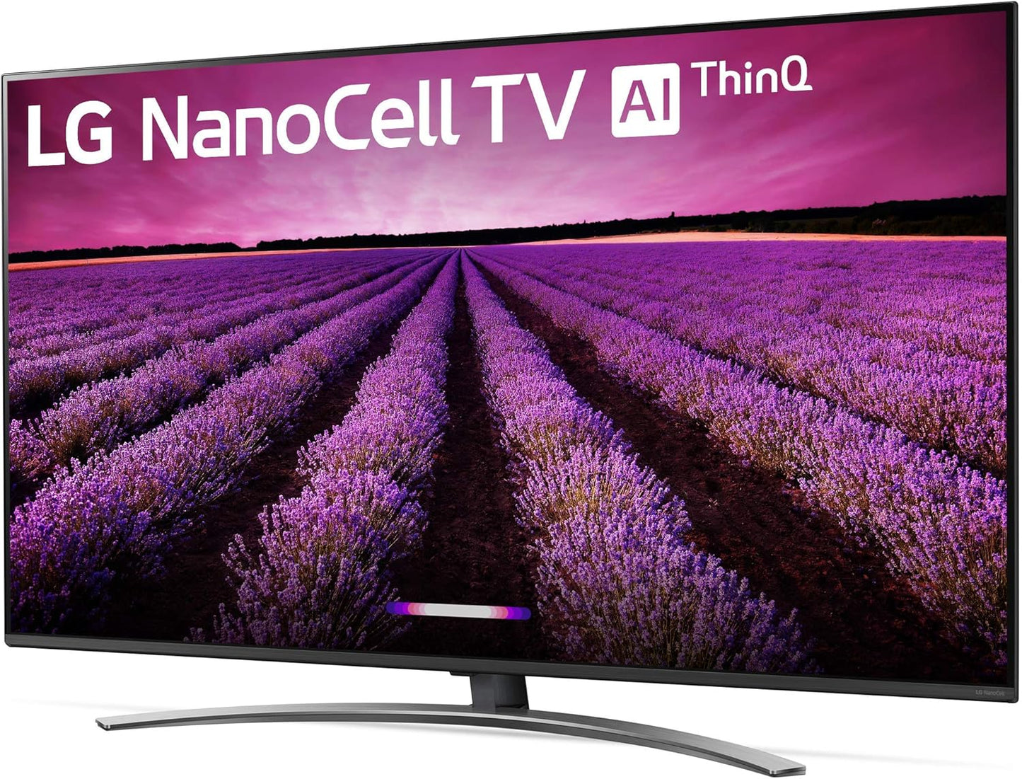 LG 55SM8100AUA 55-Inch 4K NanoCell Smart LED TV Renewed
