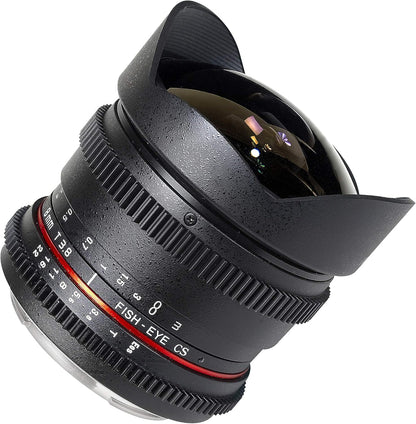 Rokinon RK8MV-C 8mm Cine Fisheye Lens - Canon DSLR