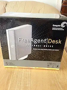 Seagate ST310005FDA2E1-RK FreeAgent Desk 1TB External Hard Drive — main product image