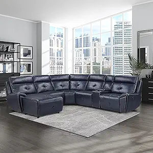 Lexicon 194840169994 Oakville Modular Reclining Sectional Sofa — main product image