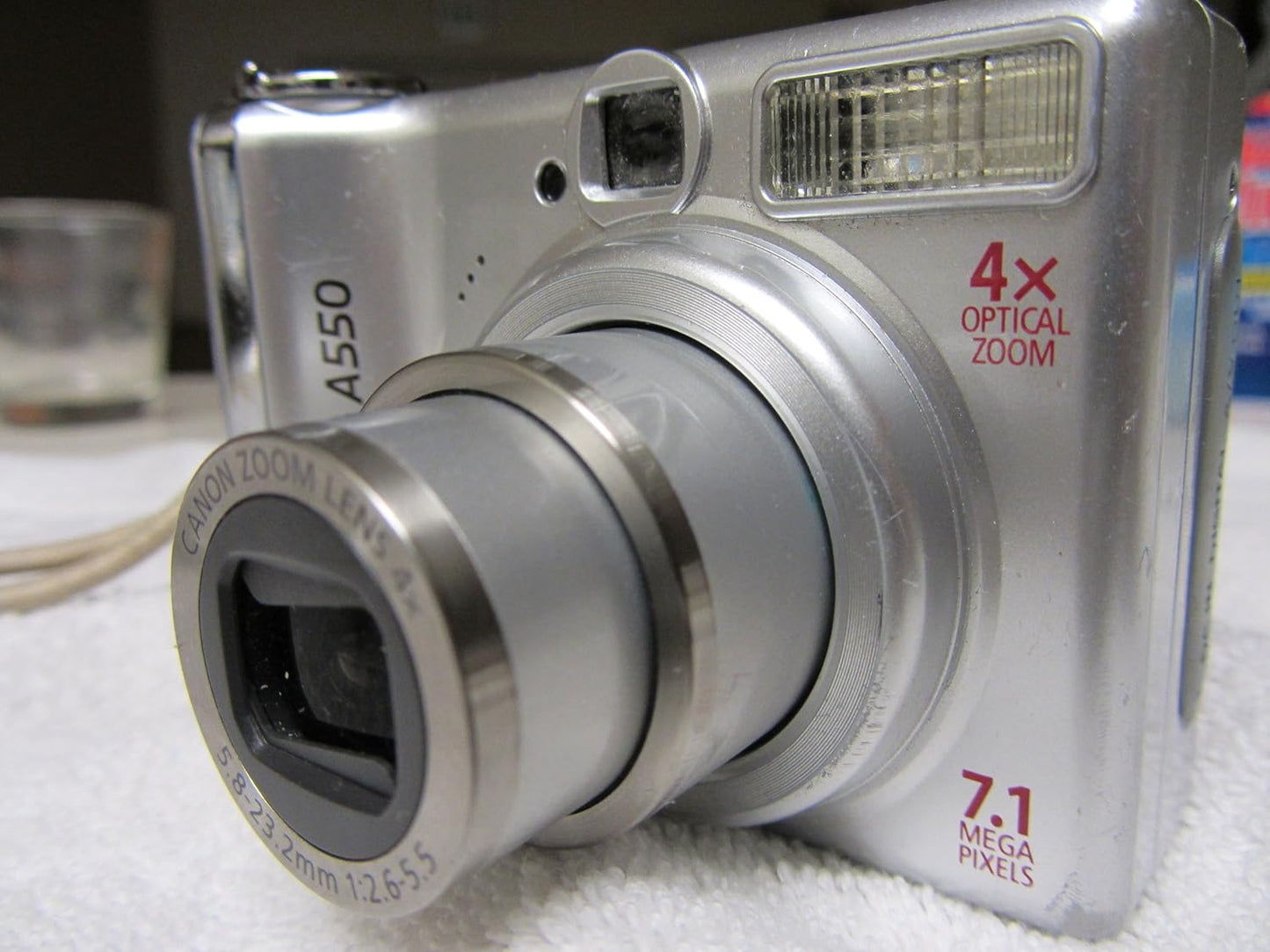 Canon 1775B001 PowerShot A550 7.1MP Digital Camera