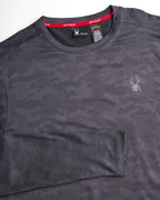 Spyder Camo Long Sleeve Performance Workout Shirt