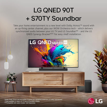 LG S70TY 3.1.1 Channel Dolby Atmos QNED Soundbar