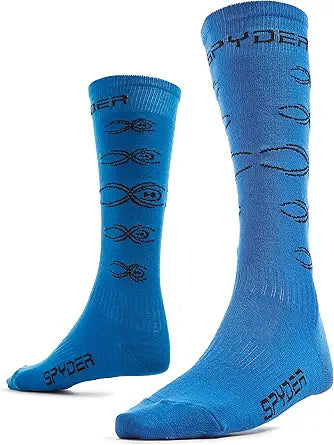 Spyder 228075 Big Boys Bug Liner Compression Ski Socks