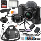 Sony ZV E10 Mirrorless Vlogging Camera with 16-50mm Lens Kit