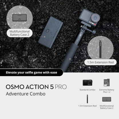 DJI CP.OS.00000377.01 Osmo Action 5 Pro Adventure Combo