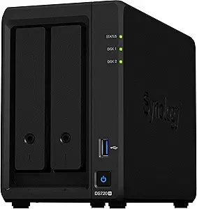Synology ASIHLAMZ671 DS720+ NAS Server Celeron 6GB RAM 1TB SSD 8TB HDD
