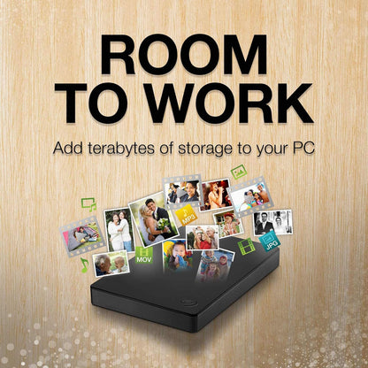 Seagate STGX4000400 Portable 4TB External HDD - USB 3.0