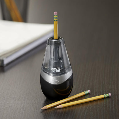 Westcott 16244 iPoint Orbit Battery Pencil Sharpener - Black
