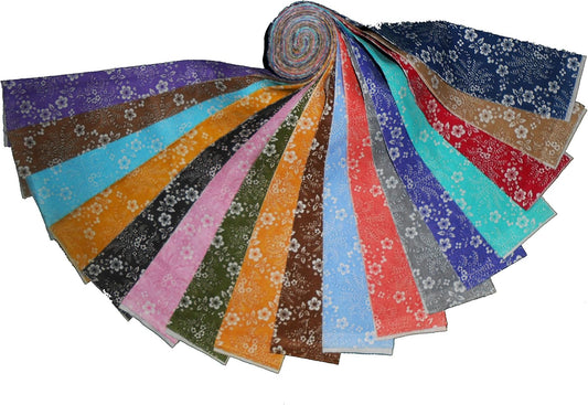 MDG 2.5" Trellis Dance Quilting Fabric Jelly Roll