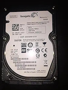 Dell PCJG4 Seagate 500GB 7.2K RPM SATA 2.5" SFF HDD