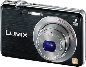 Panasonic DMC-FS45EG-K 16MP 5x Zoom Digital Camera