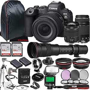 Canon EOS R6II 24-105mm Lens Bundle