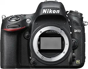Nikon D610 FX-Format 24.3MP Digital SLR Camera (Body Only)