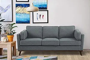 Lexicon 194840165941 Belcrest Living Room Sofa Gray