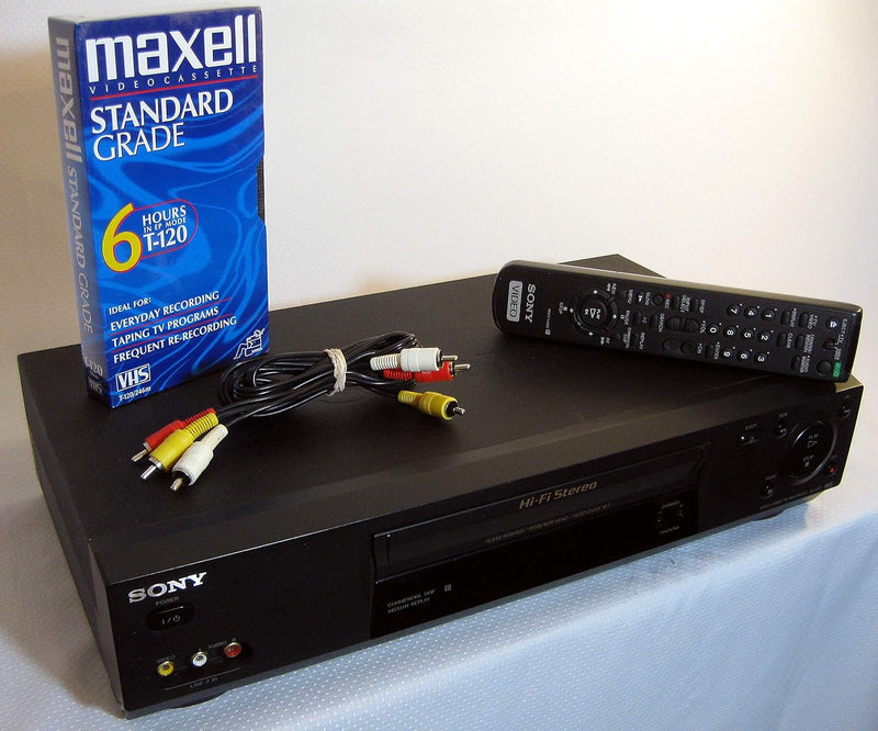 Sony SLV-N77 4-Head Hi-Fi VCR — main product image