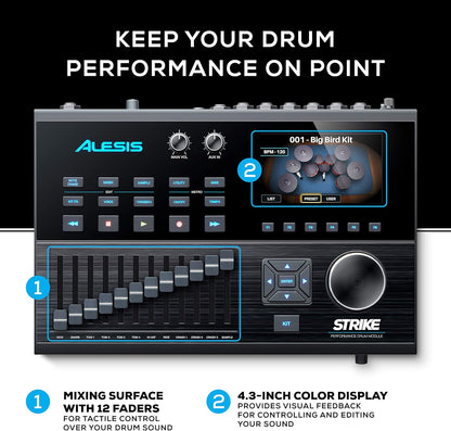 Alesis STRIKEMODULEBUN Strike Drum Module Electronic Drum Kits