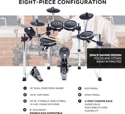 Alesis Surge Mesh Kit Electronic Drum Set - USB MIDI