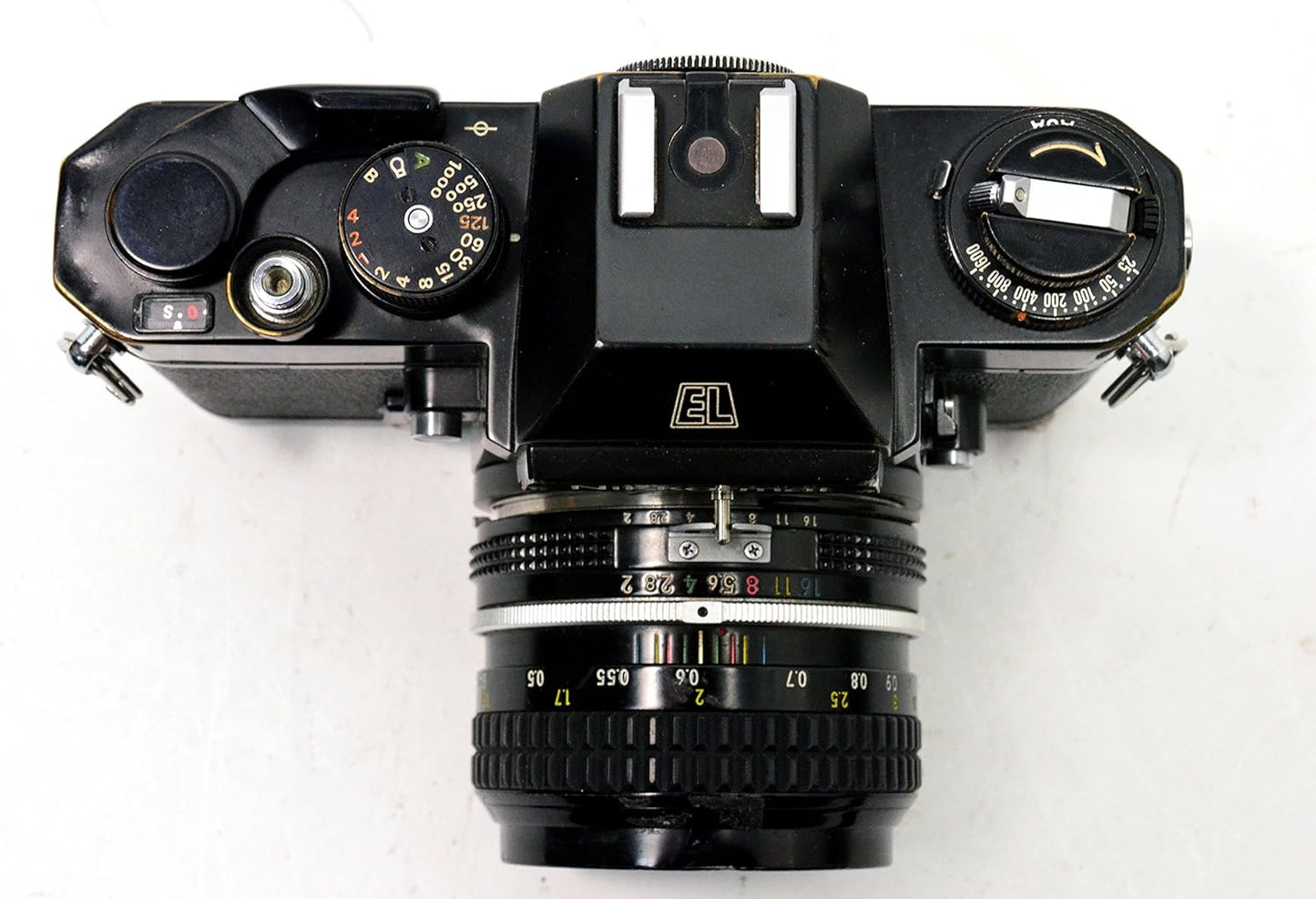 Nikon Nikkormat EL 35MM SLR Film Camera Kit Renewed