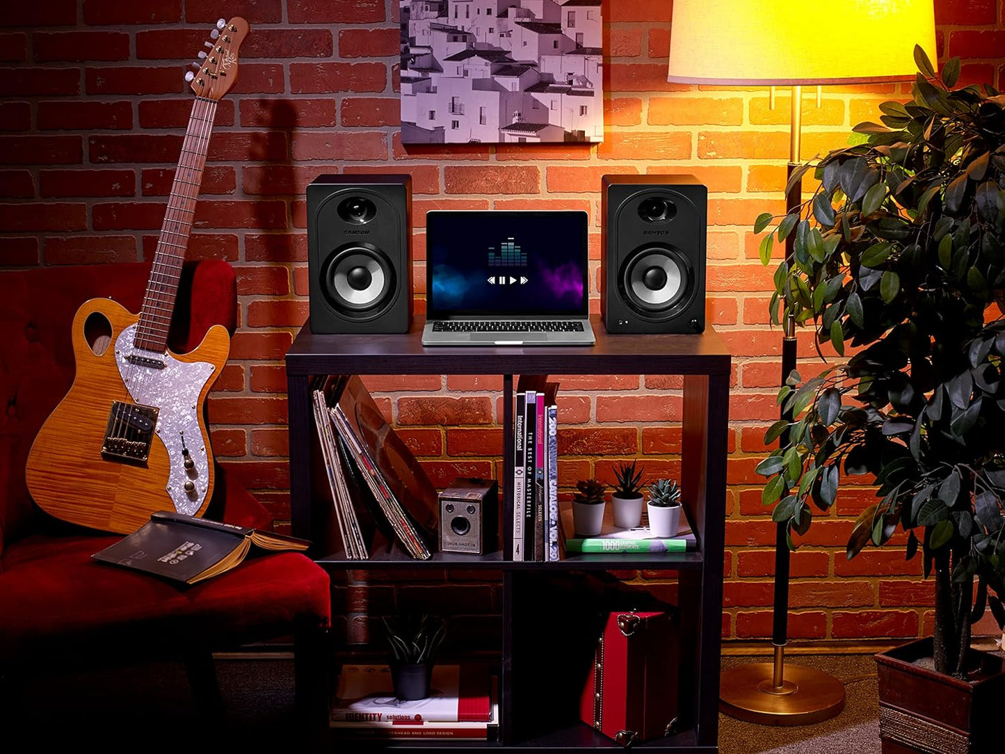 Samson SAM50BT MediaOne M50BT 5" Powered Bluetooth Studio Monitors
