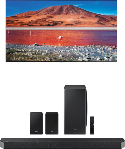 Samsung UN82TU7000 82" 4K TV with Q950A Soundbar (Used)