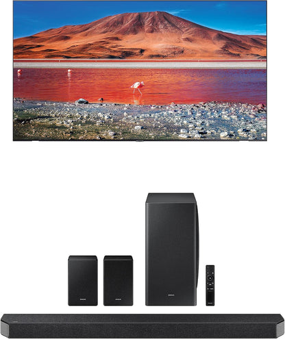Samsung UN82TU7000 82" 4K TV with Q950A Soundbar (Used)