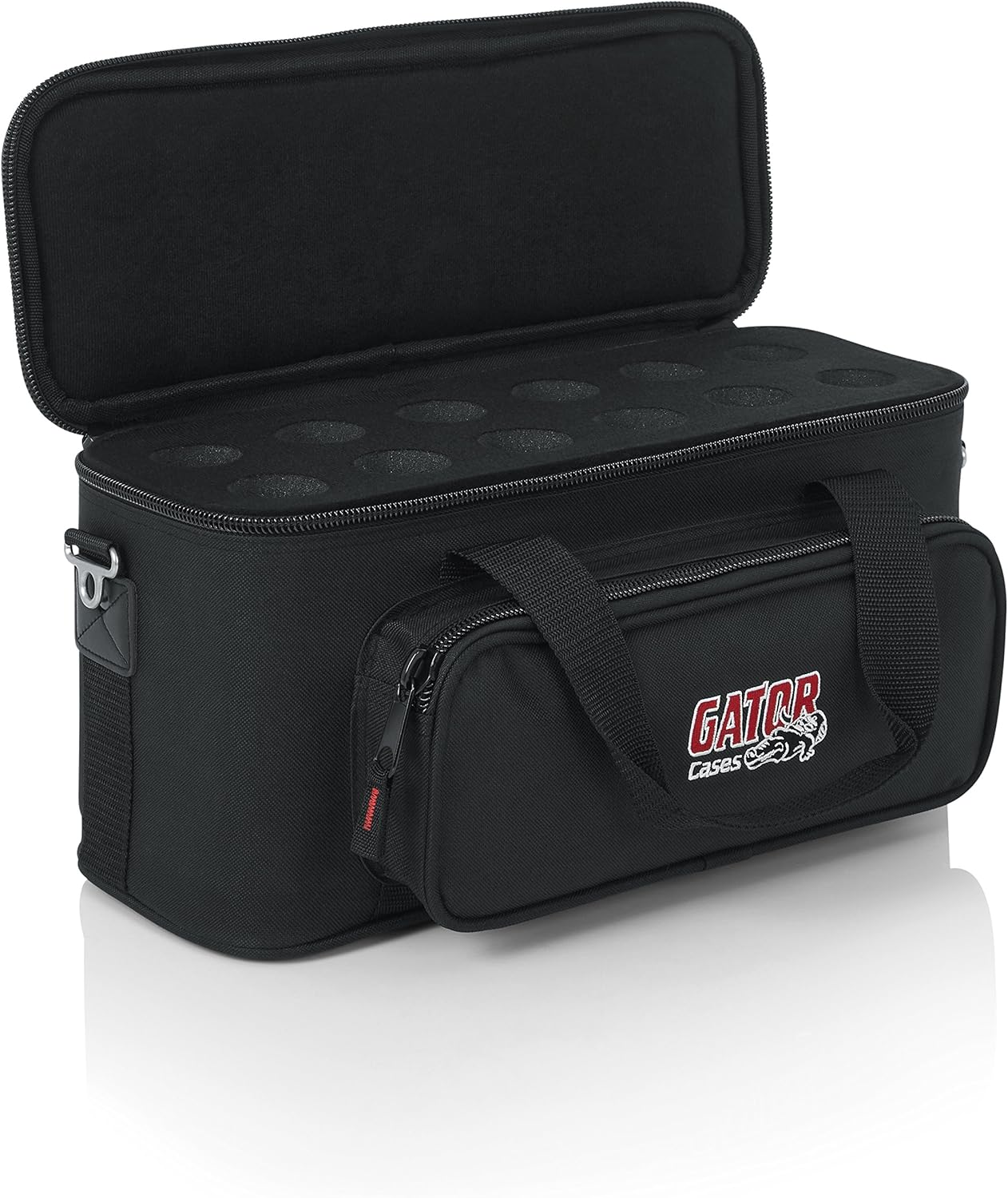 Gator Cases GM-12B Microphone Bag Padded Carry Case