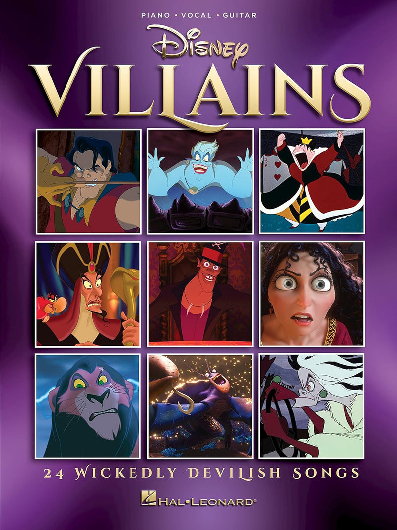 Hal Leonard Corporation Disney Villains Songbook Piano Vocal Guitar — main product image