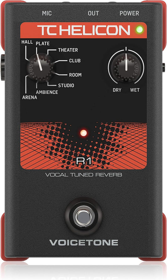 TC Electronic VOICETONER1 Vocal Effects Pedal Reverb