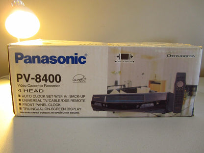 Panasonic PV-8400 VCR Video Cassette Recorder