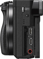 Sony ILCE6300L/B Alpha a6300 Mirrorless Camera with 16-50mm Lens