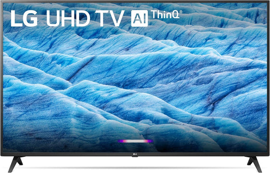 LG 55UM7300 55-Inch 4K UHD Smart TV ThinQ AI (Renewed)