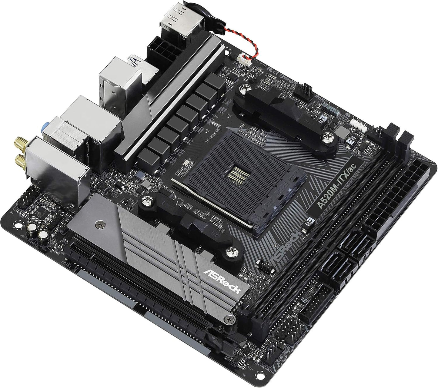 ASRock A520M-ITX/AC AM4 Mini-ITX Motherboard