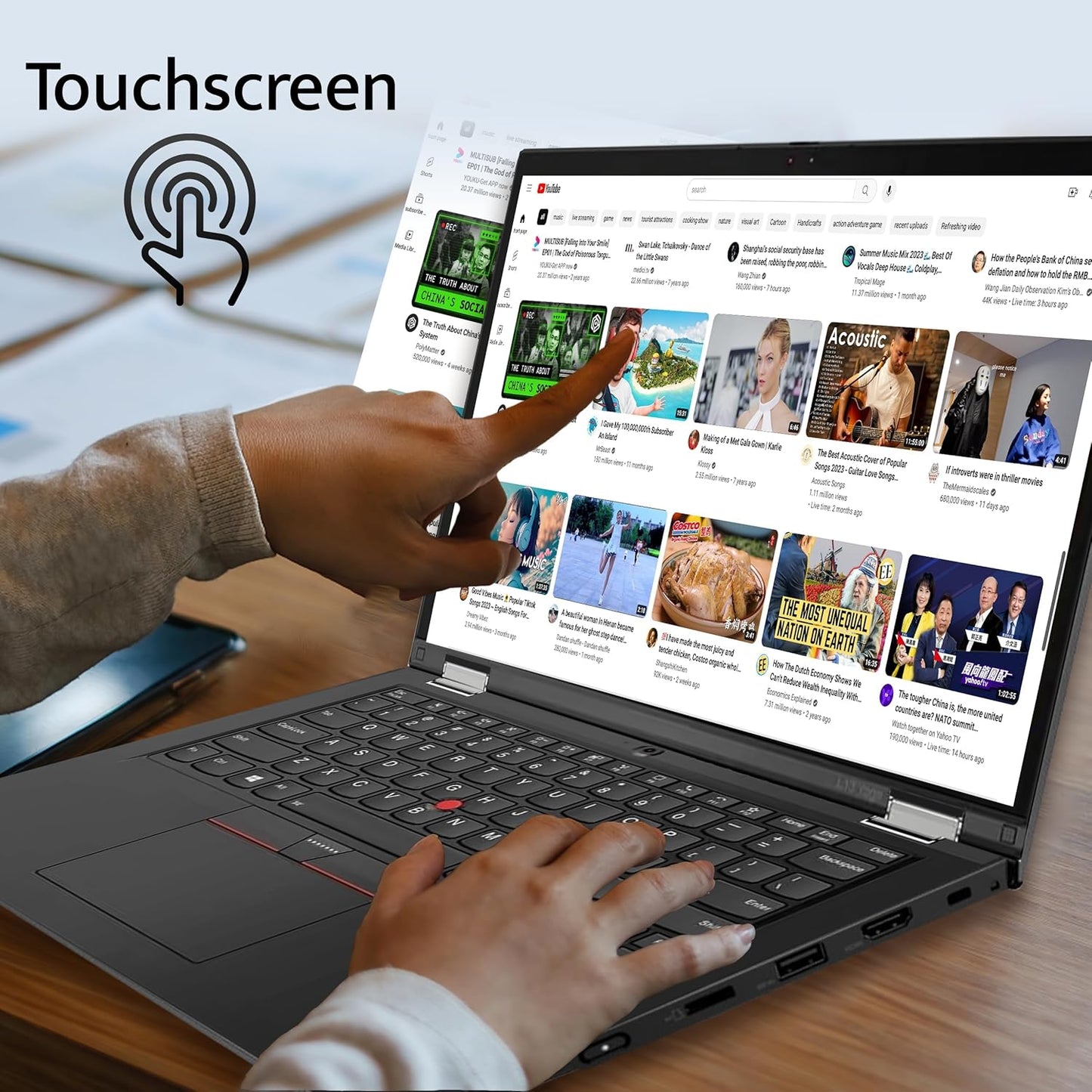 Lenovo ThinkPad L13 Yoga 2-in-1 Touchscreen Laptop