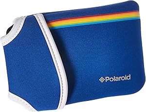 Polaroid B00JFBZ34S Neoprene Camera Pouch - Blue