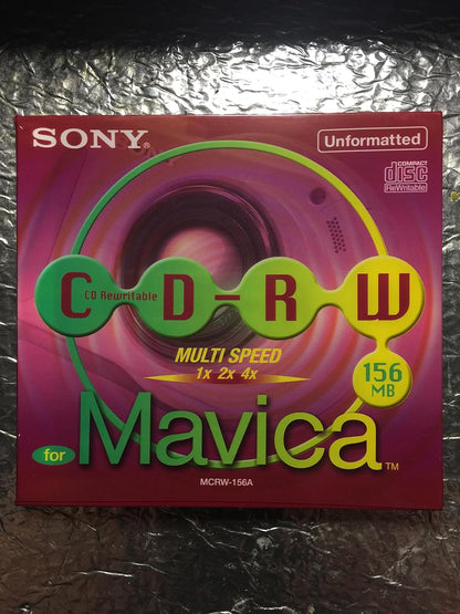 Sony MCRW156A Dragon Media CD-RW Disc 3-inch