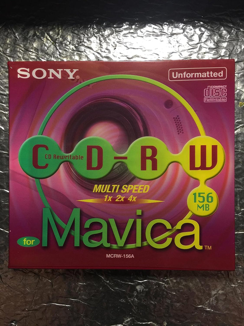 Sony MCRW156A Dragon Media CD-RW Disc 3-inch — main product image