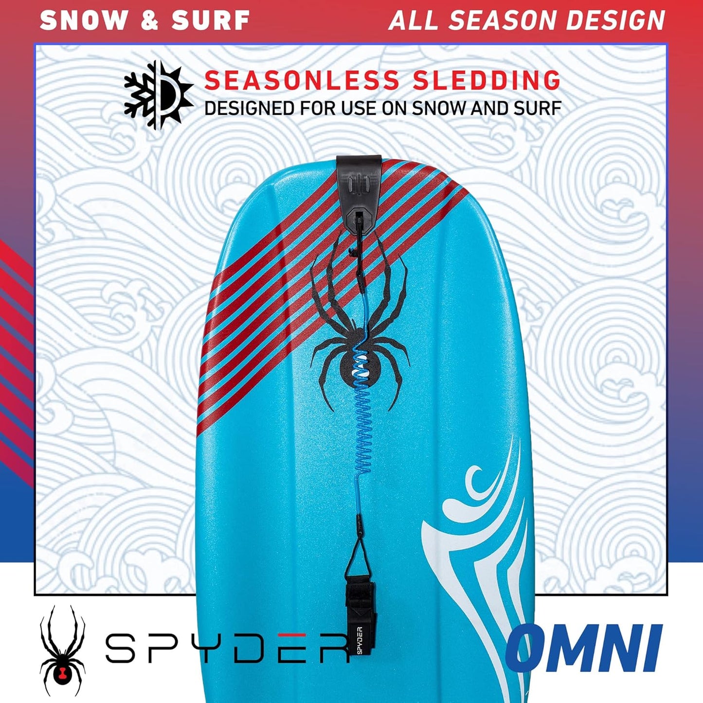 Spyder Omni and Shredder Snow Sled Thermo Molded Foam