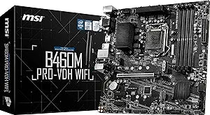 MSI B460M PRO-VDH WiFi Micro ATX Motherboard