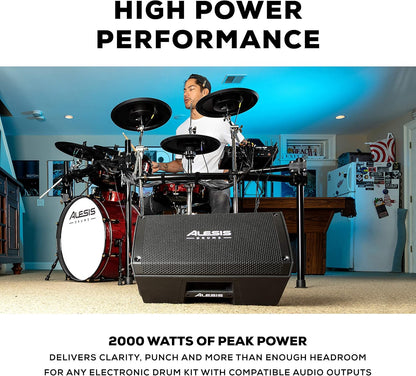 Alesis Strike Amp 8, 2000W Electronic Drum Amplifier (Renewed)