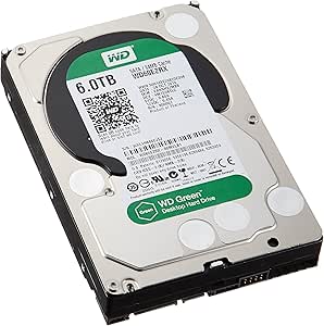Western Digital WD Green 6TB SATA Hard Drive (Renewed)
