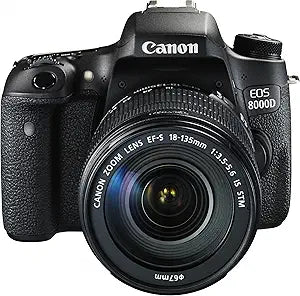 Canon EOS8000D18135ISSTMLK International Version Camera
