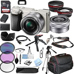Sony Alpha 6400 Mirrorless Camera 16-50mm Lens Kit — main product image