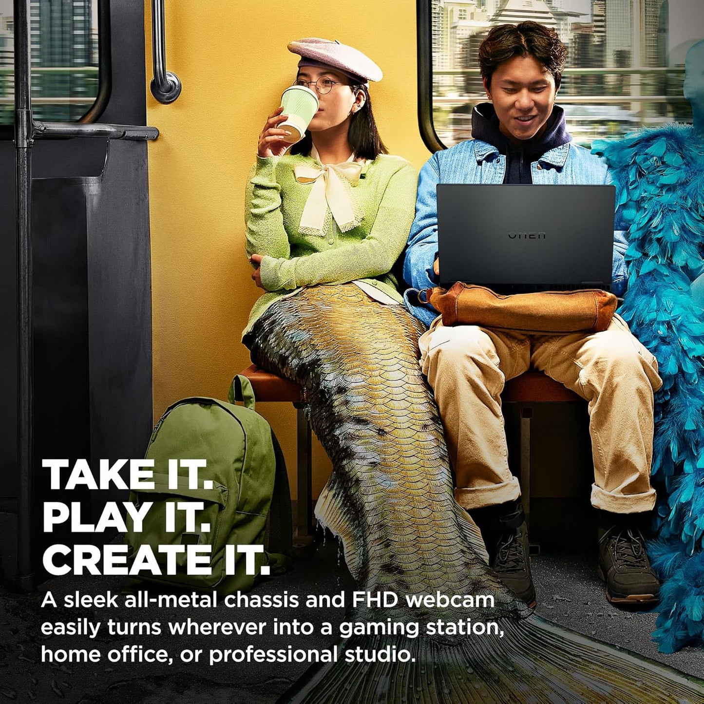 HP A5RA4UA#ABA OMEN Transcend 16" Gaming Laptop RTX 4060