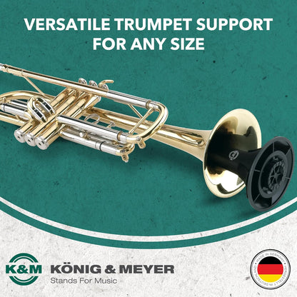 K&M 15210-023-55 Compact Trumpet In-Bell Stand Black