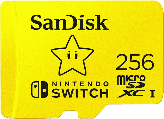 SanDisk SDSQXAO-256G-GNCZN 256GB microSDXC Nintendo Switch Licensed